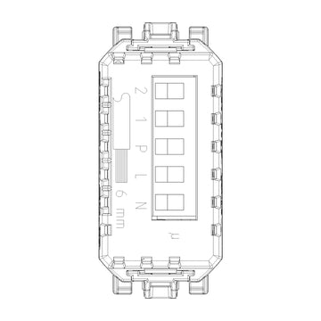 Apagador mecanismo smart IoT (sencillo y de escalera, requiere agregar teclas) para LINEA de Vimar