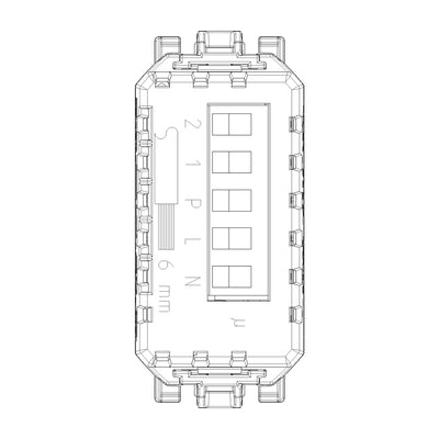 Apagador mecanismo smart IoT (sencillo y de escalera, requiere agregar teclas) para LINEA de Vimar