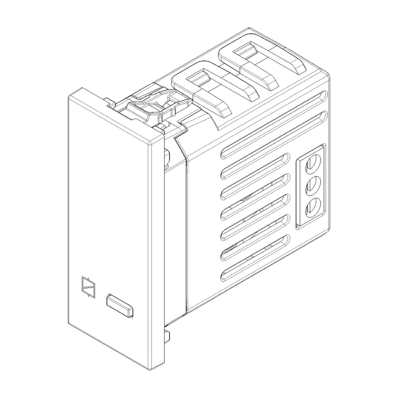 Actuador relé NO smart IoT 16A, acabado Blanco - Cáñamo - Negro para LINEA de Vimar