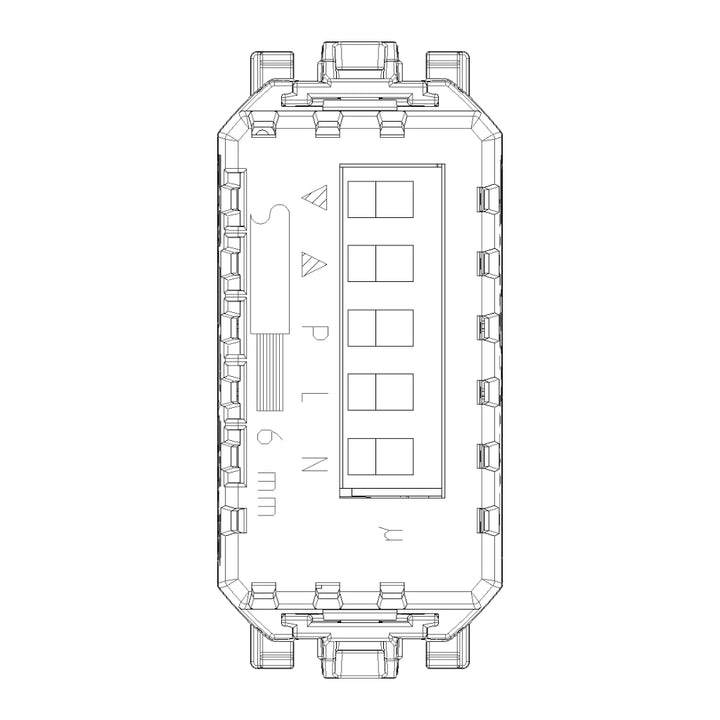 Mecanismo smart IoT control de persianas (requiere agregar teclas) para LINEA de Vimar