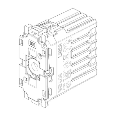 Mecanismo smart IoT control de persianas (requiere agregar teclas) para LINEA de Vimar