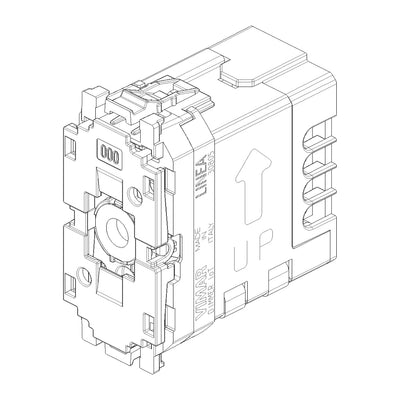Dimmer mecanismo smart IoT (requiere agregar teclas) para LINEA de Vimar