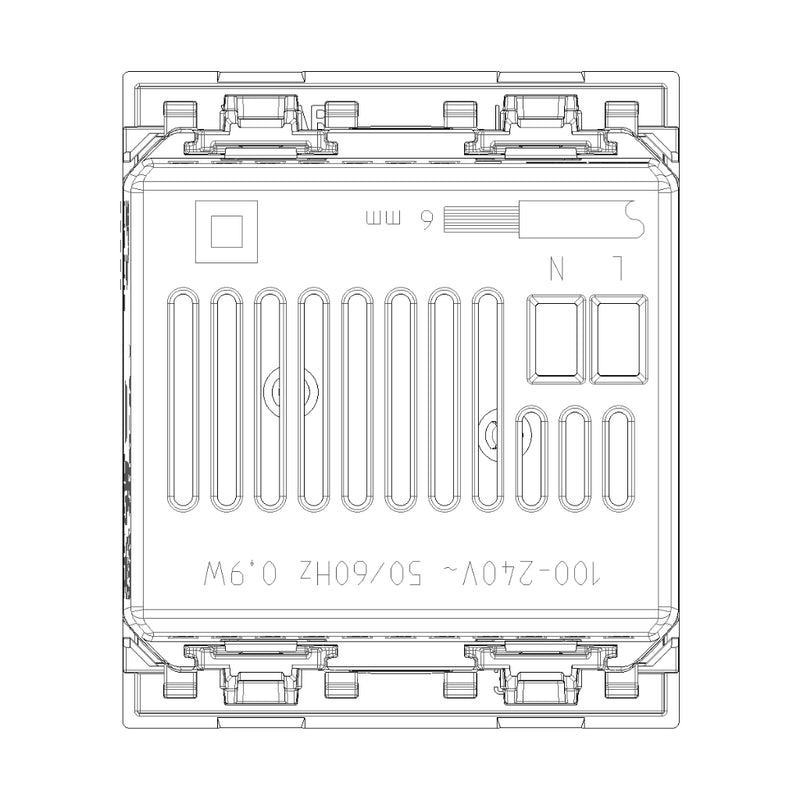 Gateway smart IoT 2 módulos opción Blanco - Cáñamo - Negro para LINEA de Vimar