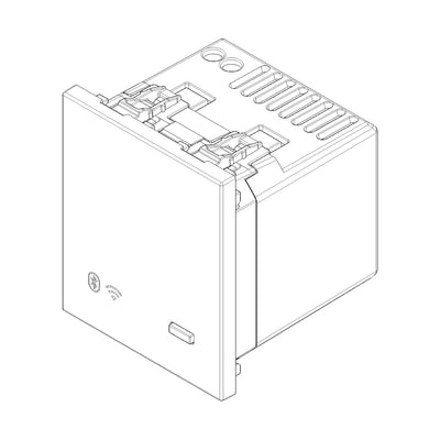 Gateway smart IoT 2 módulos opción Blanco - Cáñamo - Negro para LINEA de Vimar