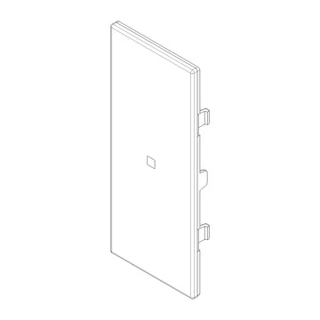 Tecla Axial 1 módulo para apagador smart IoT para LINEA opción acabado Blanco - Cáñamo - Negro de Vimar