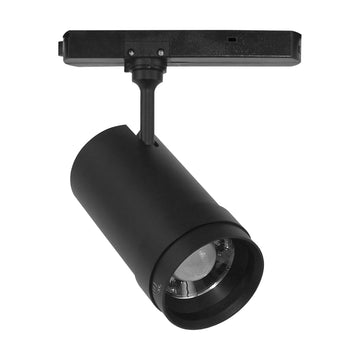 Proyecto TRACKLIGHT SPOT ZOOM 20-50°, IRC90, potencia ajustable (28/33/38W) luz neutra cálida (3000K) y neutra (4000K), opción acabado blanco o negro de Ledvance