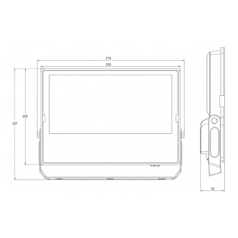 Proyector exterior 100W RGB+5000K FLOODLIGHT 100-240V incluye control remoto de Ledvance
