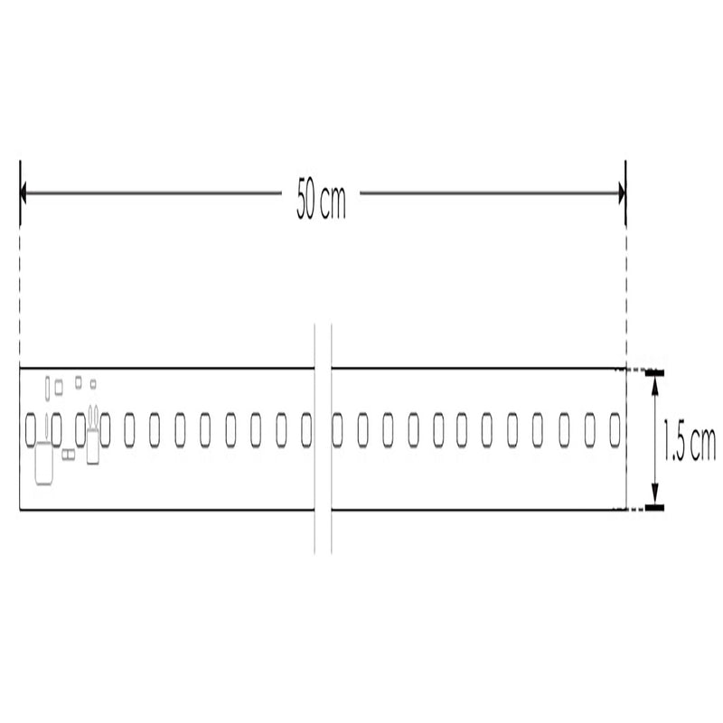 Tarjeta LED rígida 14.4W 127Vca fabricada en fibra de vidrio, opciones Neutro Cálido / Neutro / Neutro Frío para interiores de iLumileds