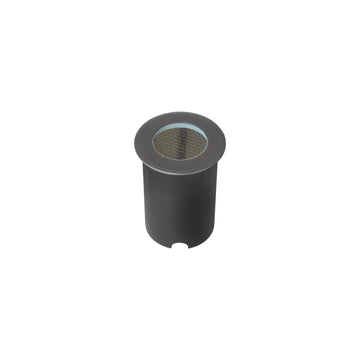 Luminario MALY 5W 30° para empotrar en piso bajo deslumbramiento (con louver honeycomb) luz cálida (3000K), 100-240V, acabado negro de AURO Lighting