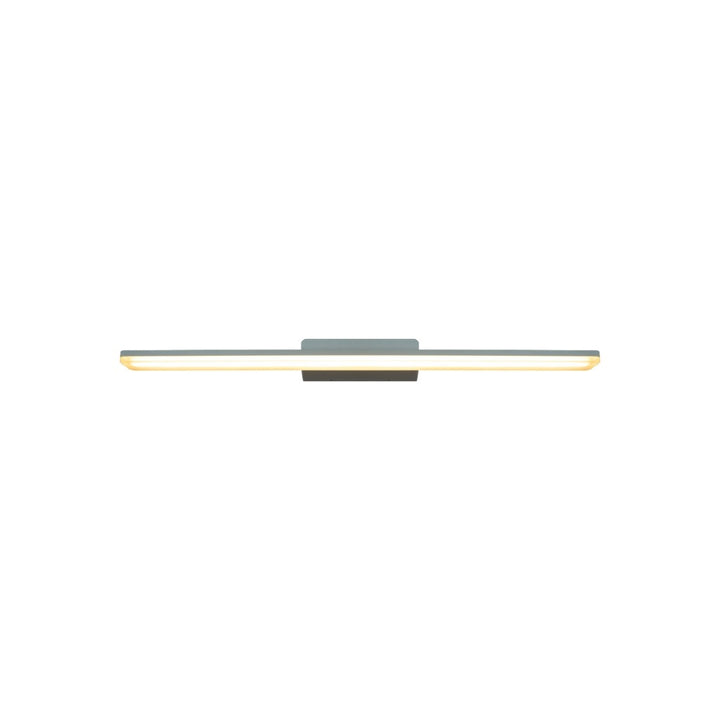 Luminario sobreponer pared ESPELLO 12W luz cálida (3000K), ideal para baños acabado blanco de AURO Lighting