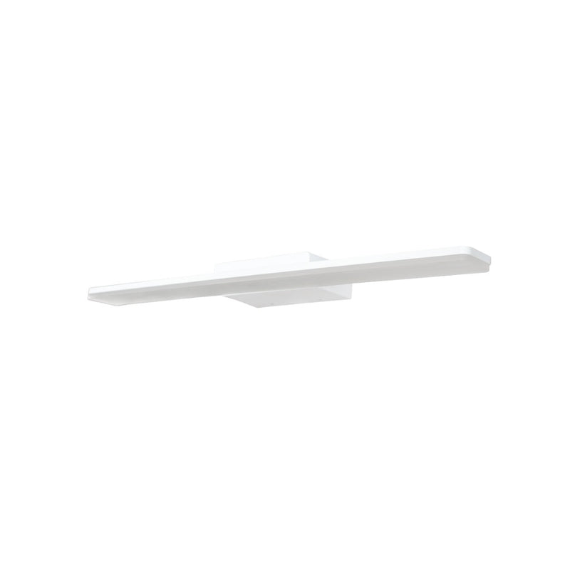 Luminario sobreponer pared ESPELLO 12W luz cálida (3000K), ideal para baños acabado blanco de AURO Lighting