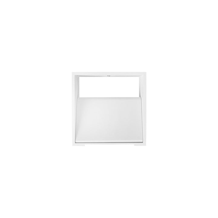 Luminario de sobreponer muro MACA 7W luz cálida (3000K), 100-240V, acabado blanco o negro de AURO Lighting