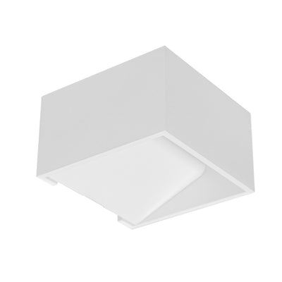 Luminario de sobreponer muro MACA 7W luz cálida (3000K), 100-240V, acabado blanco o negro de AURO Lighting