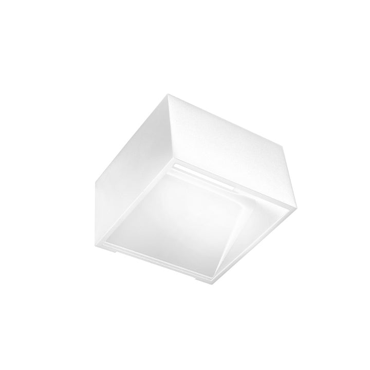 Luminario de sobreponer muro MACA 7W luz cálida (3000K), 100-240V, acabado blanco o negro de AURO Lighting