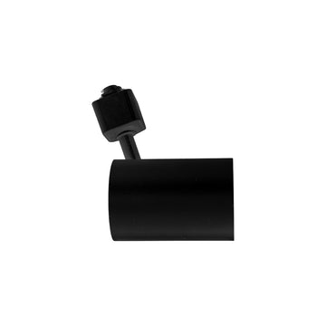 Luminario ENKEL para riel monofásico, dirigible y orientable para GU10, acabado blanco o negro de AURO Lighting.