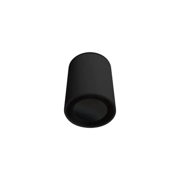 Luminario exterior cilíndrico de sobreponer CILINDAR IP Ø6.9cm para MR16 GU10 opción de acabado blanco o negro de AURO Lighting