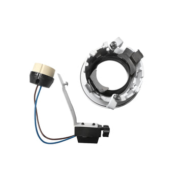 Downlight para zonas húmedas DOCCIA para GU10, IP 55, acabado blanco o negro de AURO Lighting