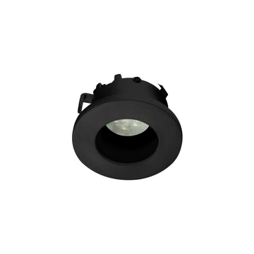 Downlight para zonas húmedas DOCCIA para GU10, IP 55, acabado blanco o negro de AURO Lighting