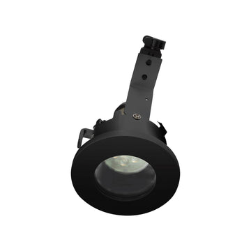 Downlight para zonas húmedas DOCCIA para GU10, IP 55, acabado blanco o negro de AURO Lighting