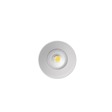 Luminario SILMA 7W 75° óptica cristal luz neutra cálida (3000K), 100-277 V, acabado blanco o negro de AURO Lighting