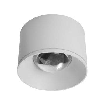Luminario SILMA 7W 75° óptica cristal luz neutra cálida (3000K), 100-277 V, acabado blanco o negro de AURO Lighting