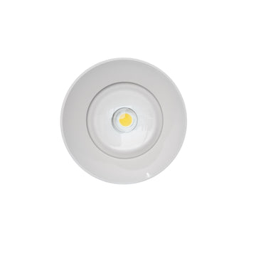 Luminario SILMA 12W 75° óptica cristal luz neutra cálida (3000K), 100-277 V, acabado blanco o negro de AURO Lighting