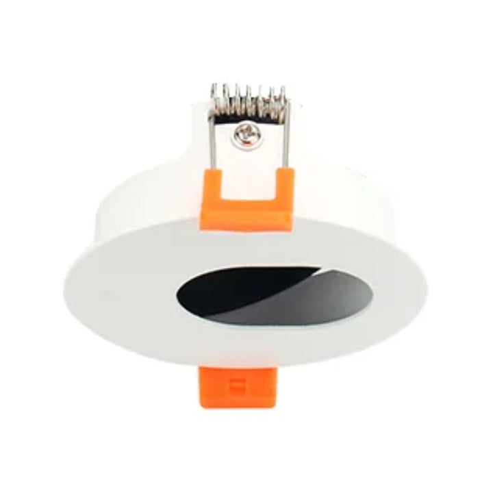 Downlight WallWasher proyección de luz oval acabado blanco Ø8cm fabricado en aluminio modelo AMLA134B de AURO LIGHTING