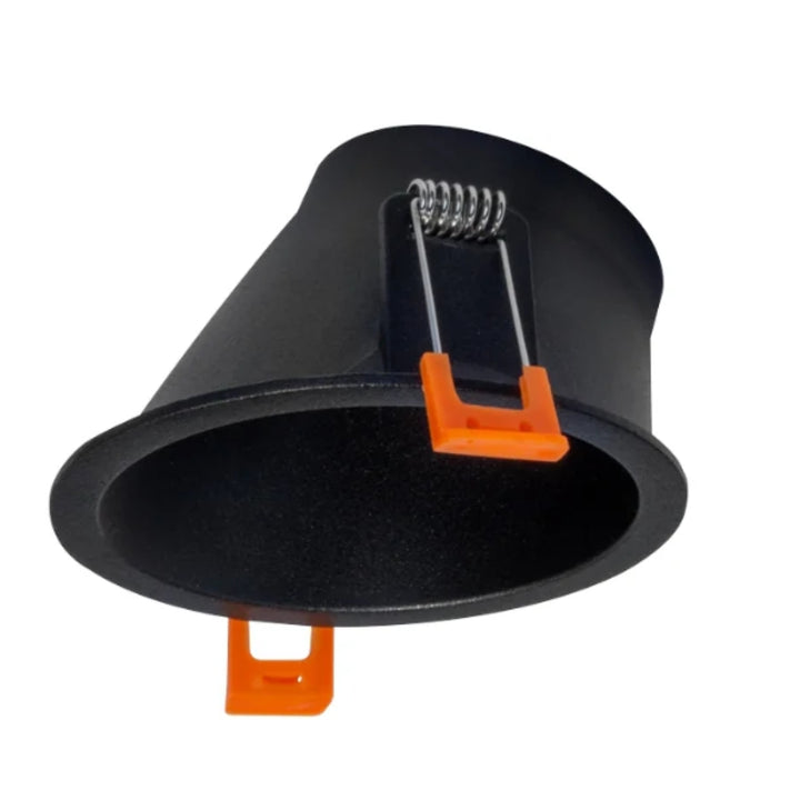 Marco redondo wall washer de empotrar MASS AMLA902B / AMLA902N para MR16, fabricado en aluminio, acabado blanco o negro de AURO Lighting