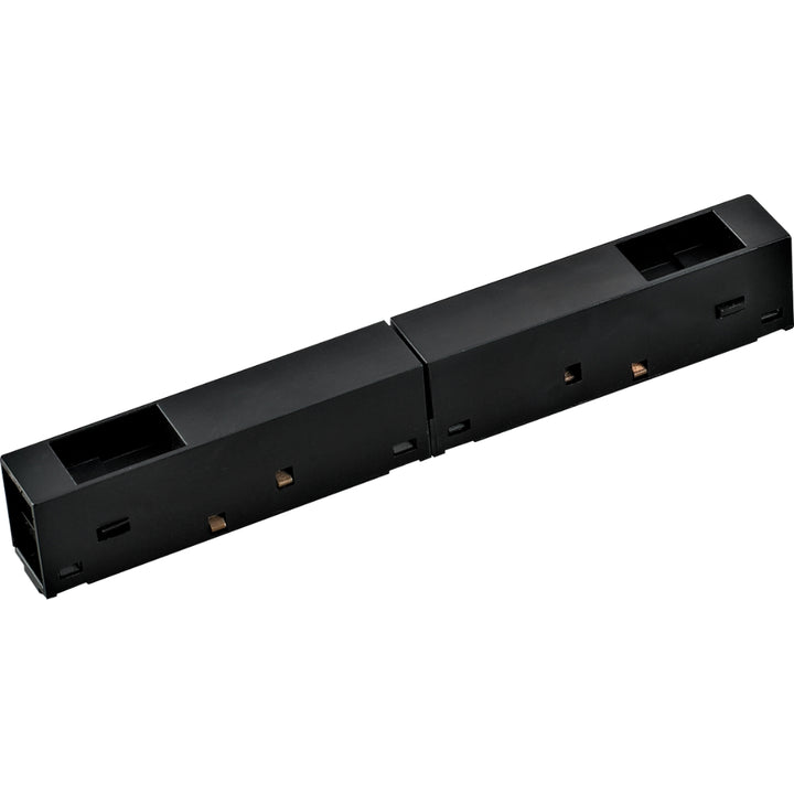 Conector de riel MAGNETO ATENUABLE, acabado negro.