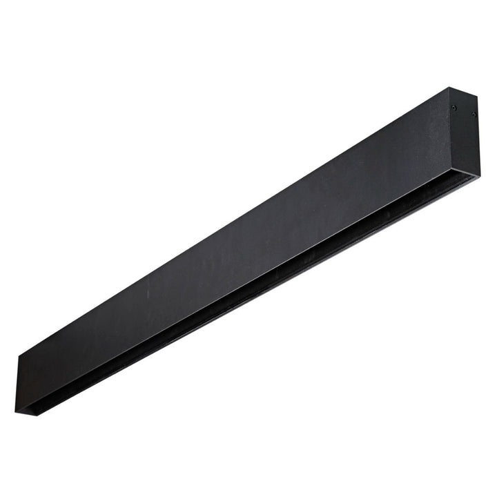 Riel 2m de sobreponer o suspender MAGNETO ATENUABLE, acabado negro de AURO Lighting