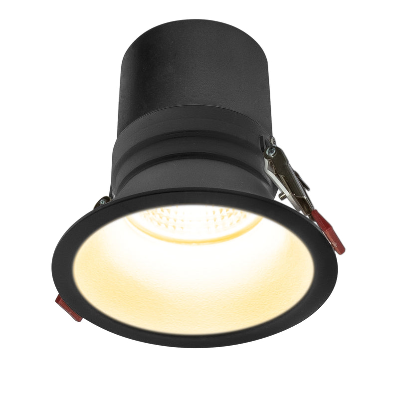 Downlight negro LIDO 15W 36° de bajo deslumubramiento opciones color de luz cálido / neutro cálido / neutro de AURO Lighting