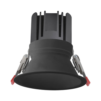 Downlight negro LIDO 25W 36° de bajo deslumbramiento opciones color de luz cálido / neutro cálido / neutro de AURO Lighting