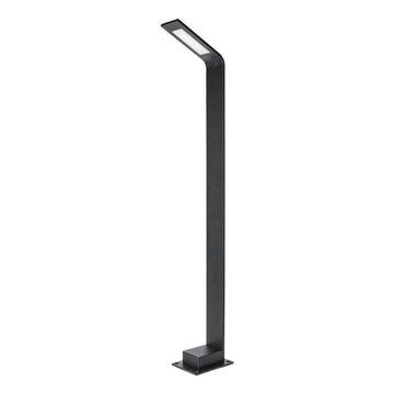 Bolardo LED Slim 4W 80cm luz neutra cálida (3000K) 100-240V de ICON