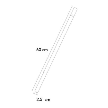Varas LED 2W opción largo 60 - 90 - 120cm color de luz neutro cálido (3000K) 100-240V de ICON