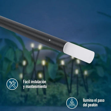 Varas LED 2W opción largo 60 - 90 - 120cm color de luz neutro cálido (3000K) 100-240V de ICON