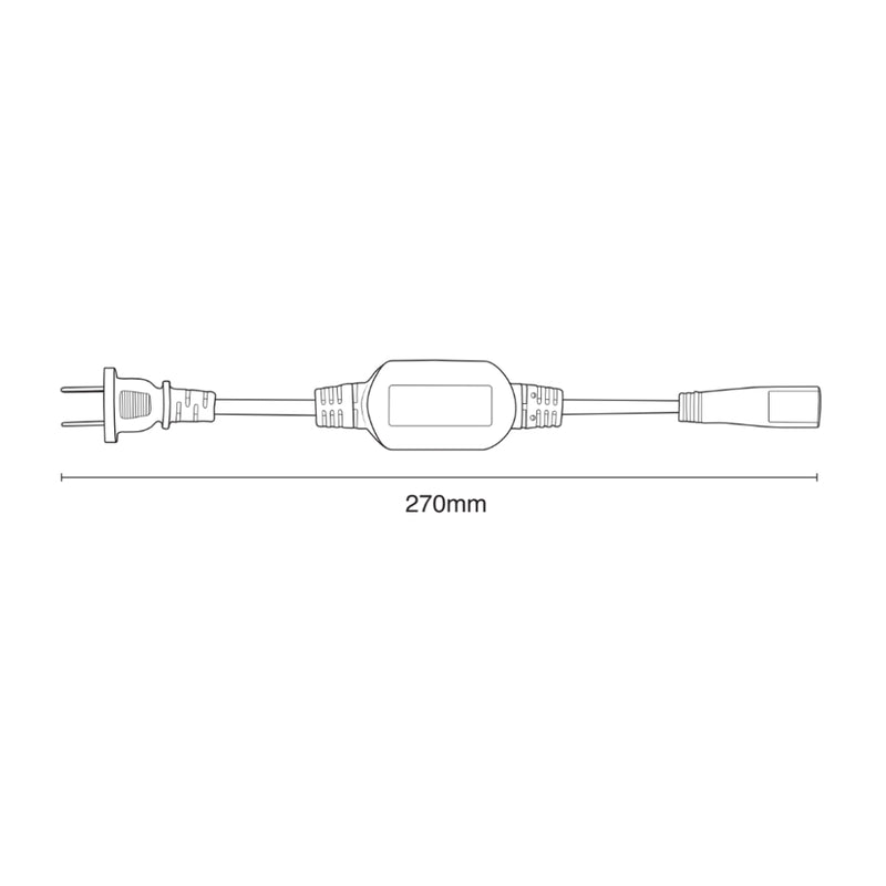 Conector medio para tira LED de ICON