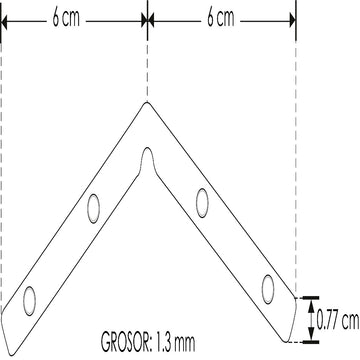 Conector 120° para perfiles de aluminio ILUPA2404CO y ILUPA2403CO incluye 4 tornillos de iLumileds (No se vende individual)