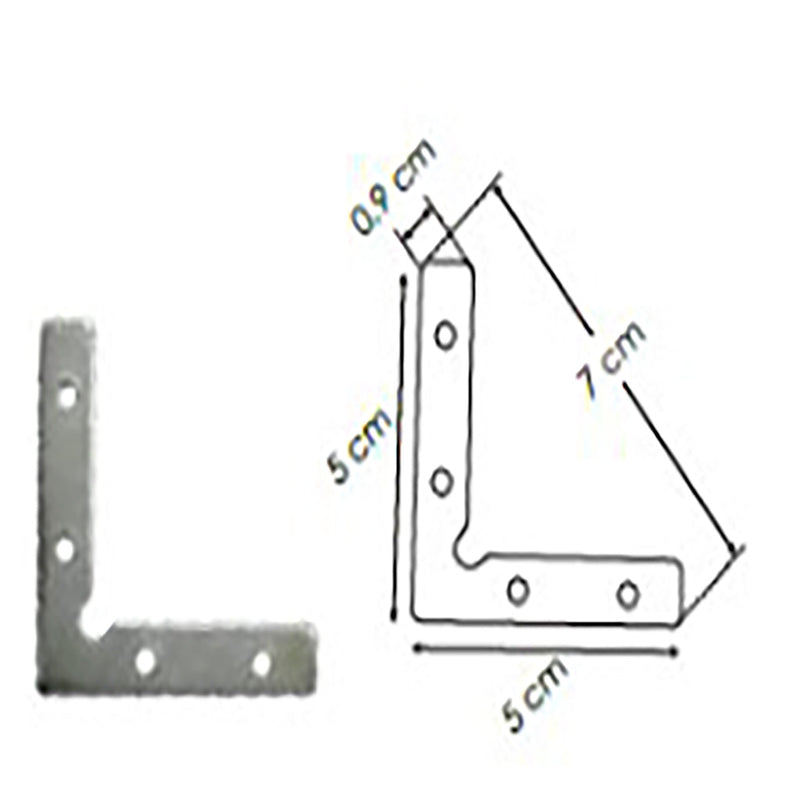 Conector 90° para perfiles de aluminio serie PA1911 e ILUPA3551 incluye 2 tornillos de iLumileds (No se vende individual)