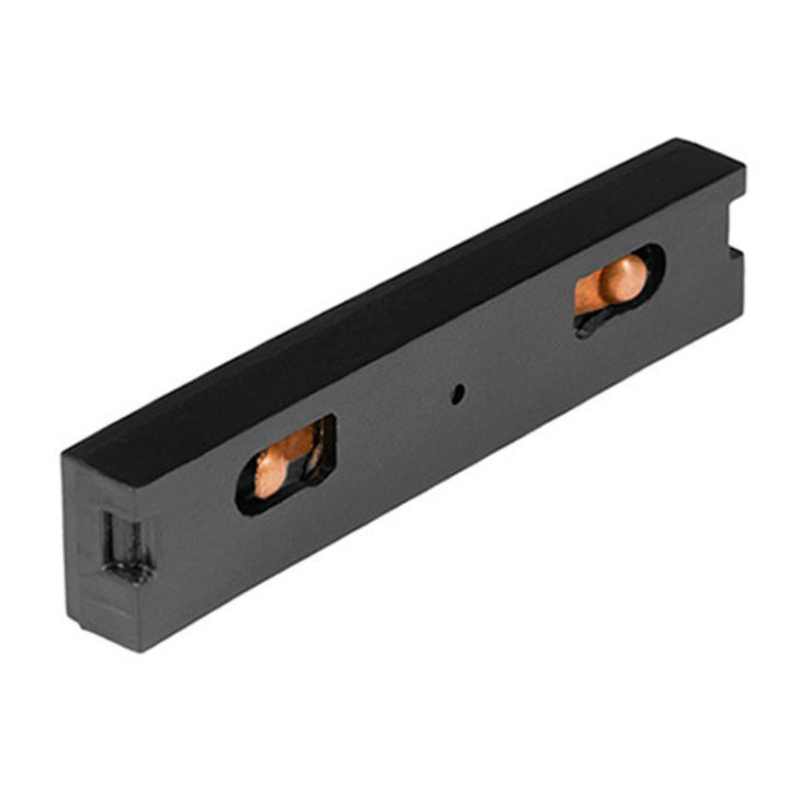 Cople de unión 180°, electrificado acabado negro, para Nano Track magnético de iLumileds