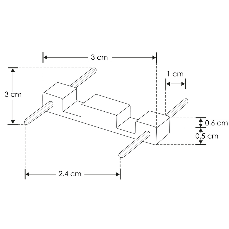 Cople de 180° mecánico y electrificado, para mini riel magnético ILUTMAGMINI30 de iLumileds