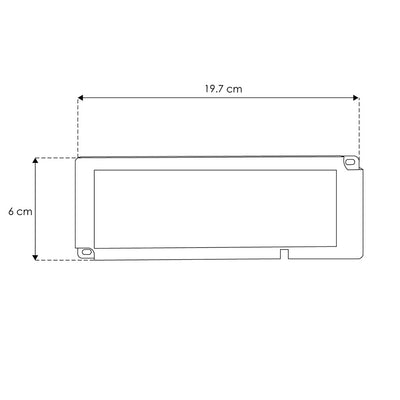 Fuente de alimentación conmutada 100W (80W máx) 24Vcc, para instalación en mobiliario, 100 - 240Vca, incluye cable de alimentación de 1m de largo con clavija de iLumileds