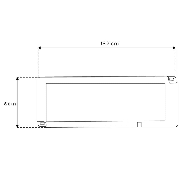 Fuente de alimentación conmutada 100W (80W máx) 24Vcc, para instalación en mobiliario, 100 - 240Vca, incluye cable de alimentación de 1m de largo con clavija de iLumileds