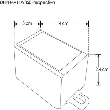 Driver corriente constante 11W 100-240Vca, 16-32Vcc 350mA FP>0.9 de iLumileds