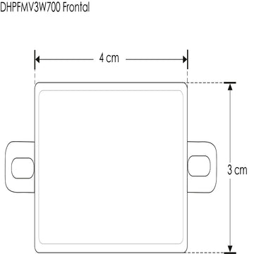 Driver corriente constante 3W 100-240Vca, 3-4.5Vcc 700mA FP>0.9 de iLumileds