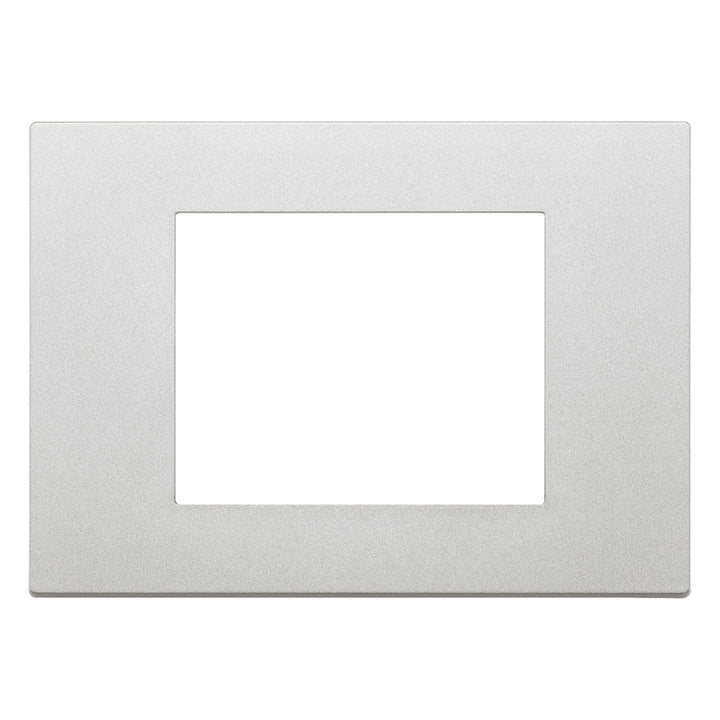 Placa Plata (Tecno polímero Satinado) serie LINEA de Vimar