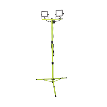 Luminario de trabajo ECO Worklight con tripíe ajustable hasta 1.71m  2 x 50W, 2 x 4,000lm 127V luz fría (5000K) de Luceco