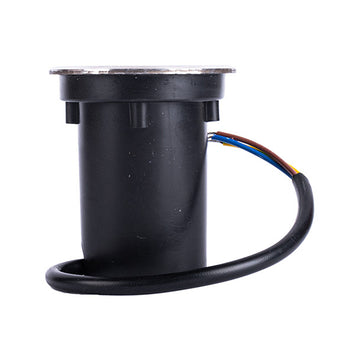 Luminario LED 1W 30° para empotrar en piso luz cálida (3000K) 85-265V de ICON