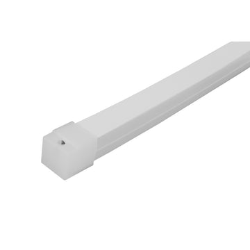 Terminación con agujero inferior para tiras led modelos LA283548WW30X45, LA283548W30X45, LA283548WW30 y LA283548W30, de silicón de iLumileds