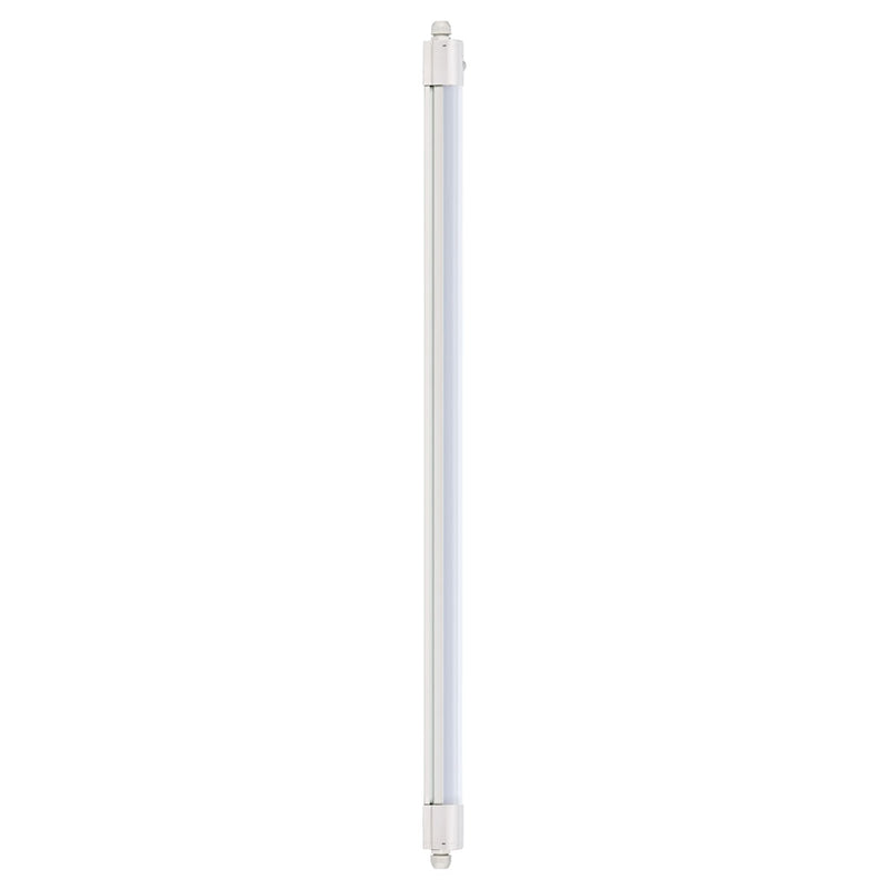 Luminario Storm Linear con sensor de presencia infrarrojo 50W luz neutra fría (5000K) 120-277V preparado para conexión continua entre luminarios de Luceco