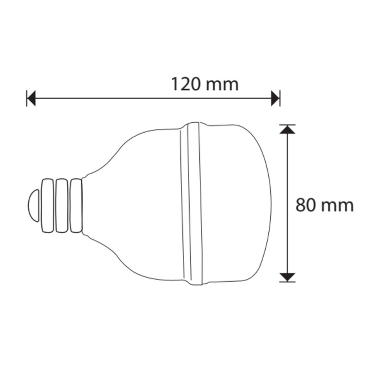 Foco Alta Potencia LED 20W E26 100-240V opción luz neutro cálido (3000K) y frío cuerpo (6500K) plástico de ICON